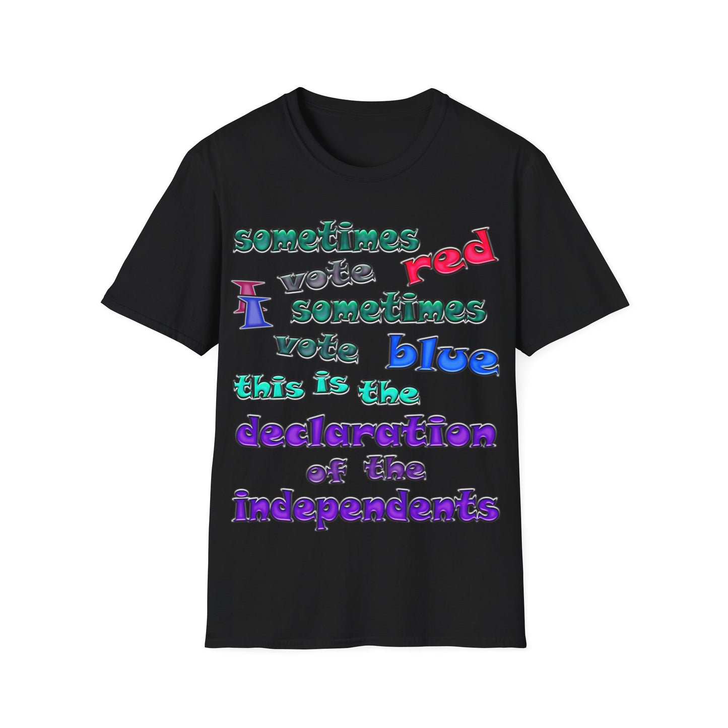 declaration of the independents - Unisex Softstyle T-Shirt