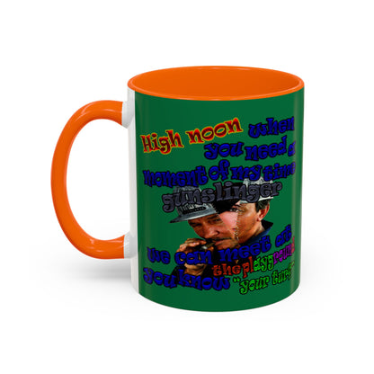 high noon - Accent Mug (dark green)