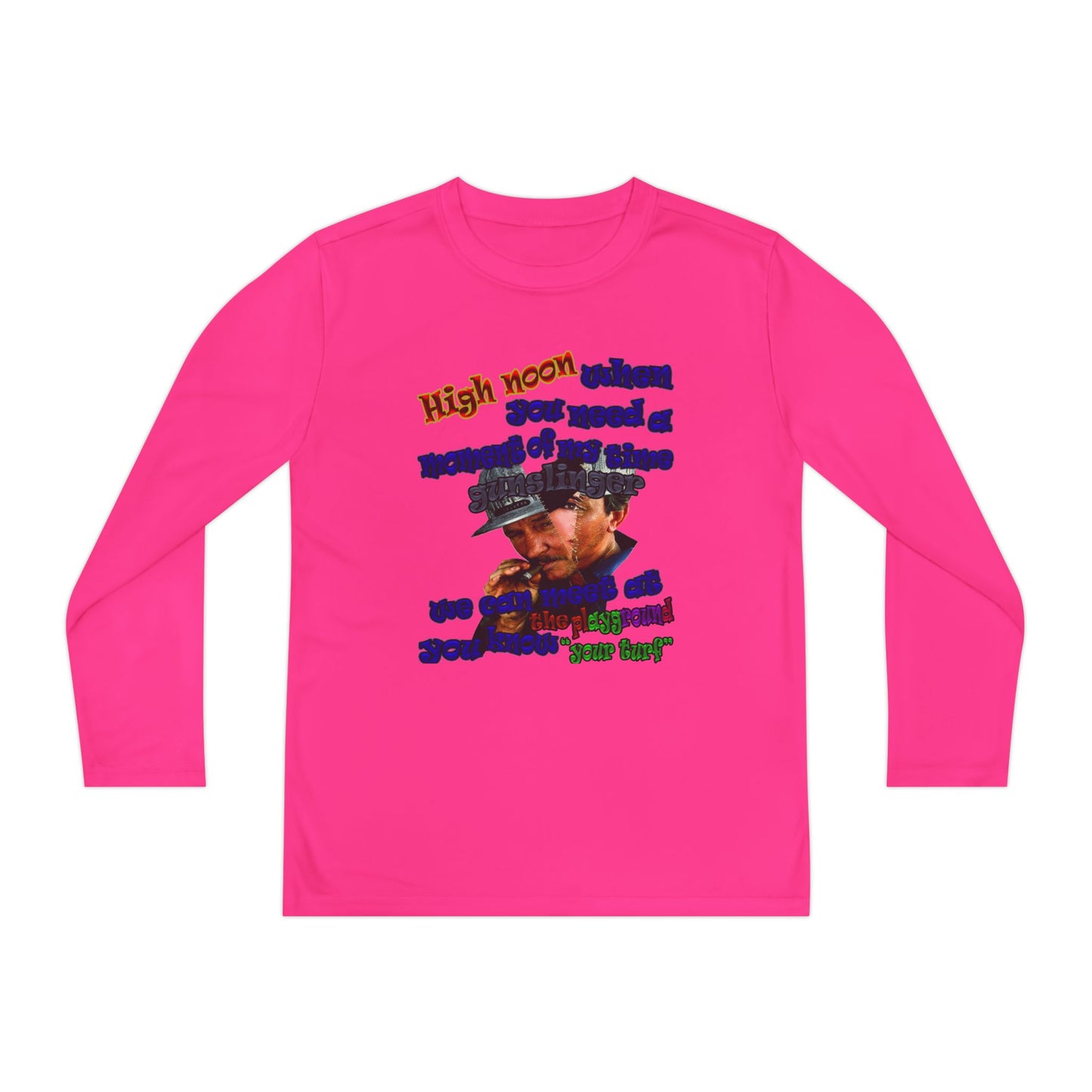 high noon - Youth Long Sleeve Competitor Tee