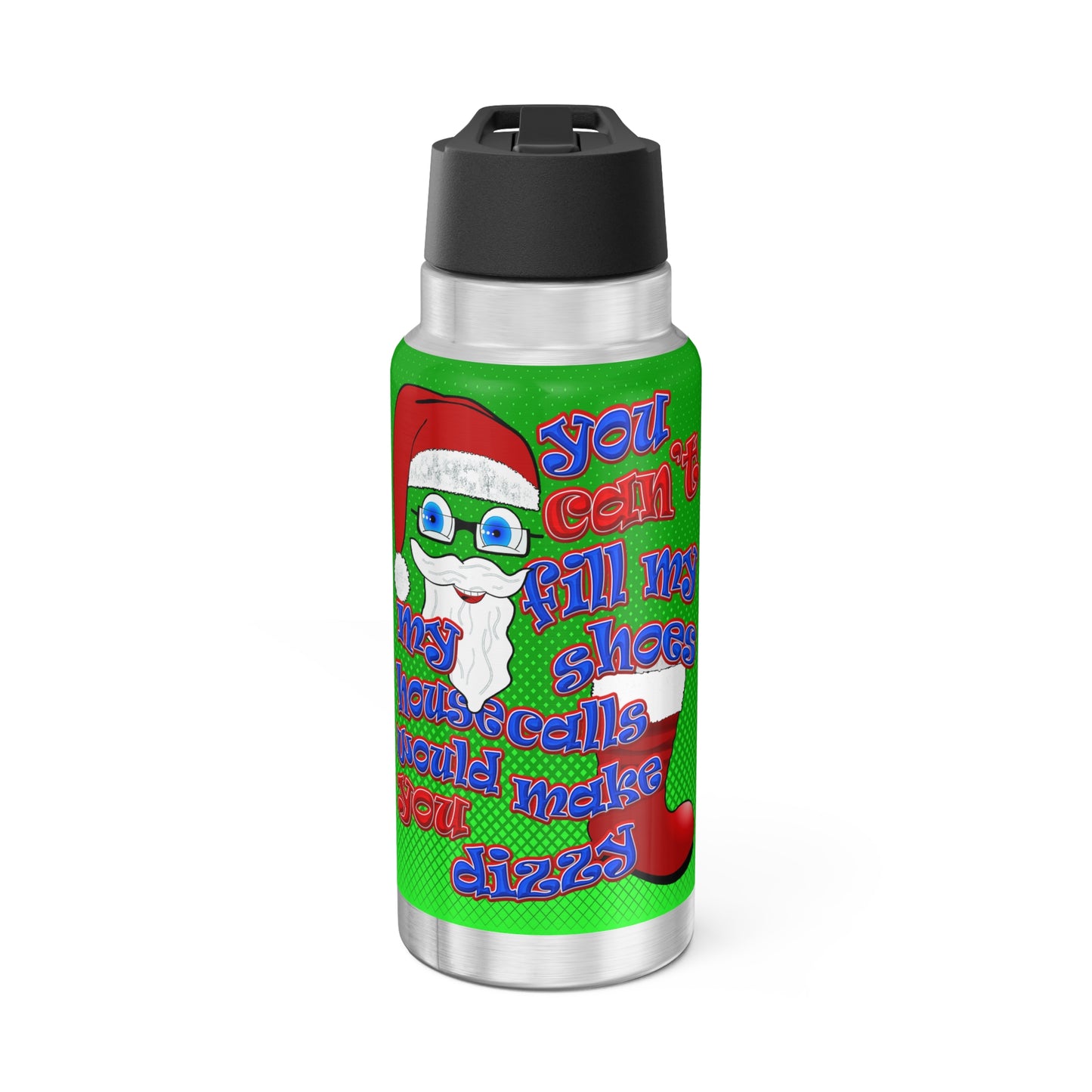 santa's shoes - Gator Tumbler, 32oz  (logo green)
