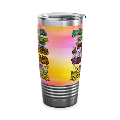 the bum's shit - Ringneck Tumbler, 20oz (color blur)