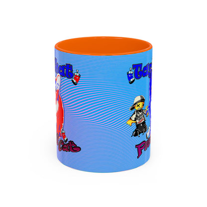 tag that - Accent Mug (light blue-purple wave)
