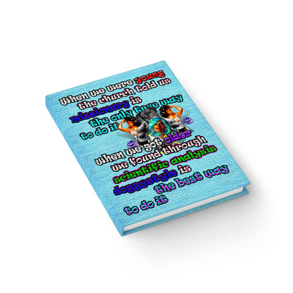 doggystyle - journal-lined (faded blue)