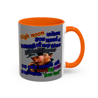 high noon - Accent Mug (grey)