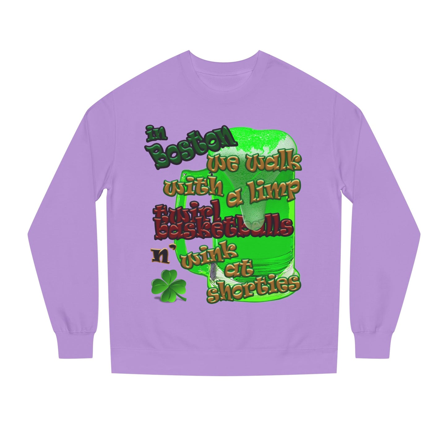 celtics logo - Unisex Crew Neck Sweatshirt