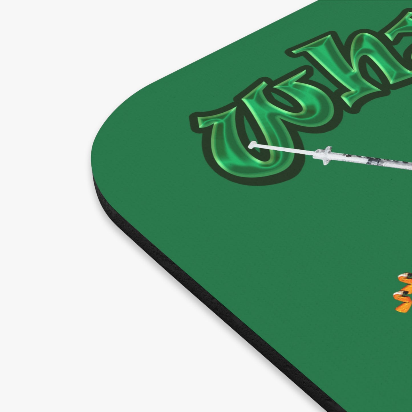 the bum's shit - Mouse Pad (Rectangle) (dark green)
