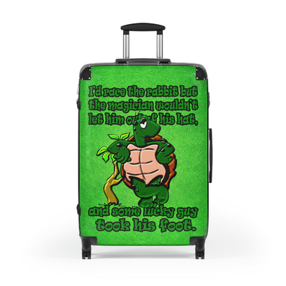 turtle race - Suitcase (green turf)