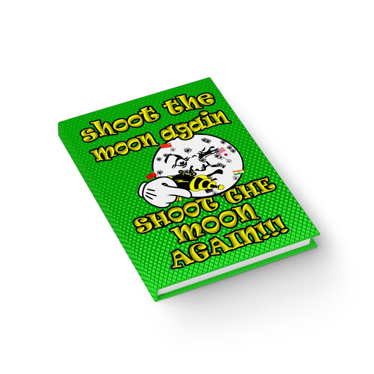 shoot the moon again - journal-blank (logo green)