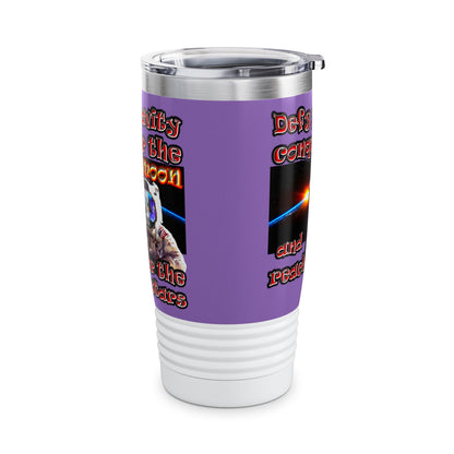 defy conquer reach - Ringneck Tumbler, 20oz (light purple)