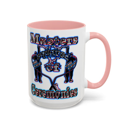 em cee squared - Accent Mug (white)