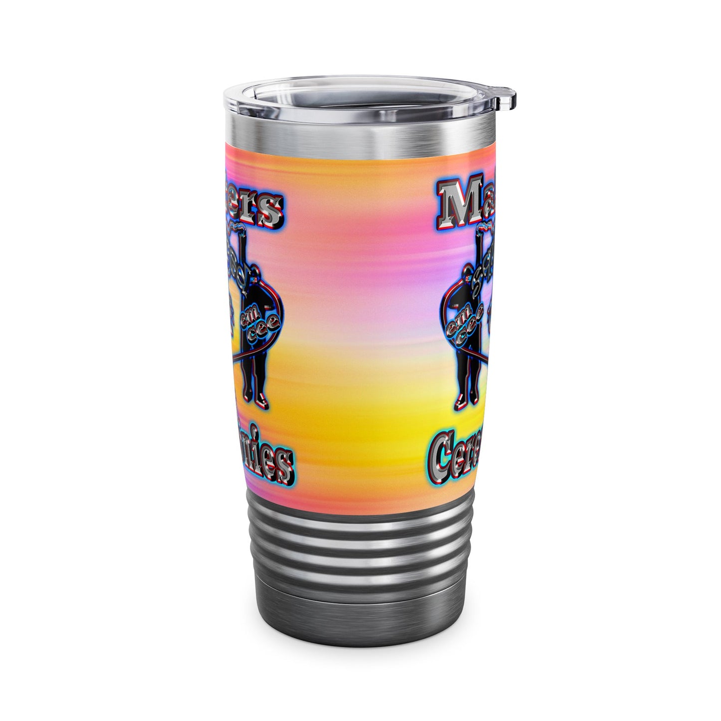 em cee squared - Ringneck Tumbler, 20oz (color blur)