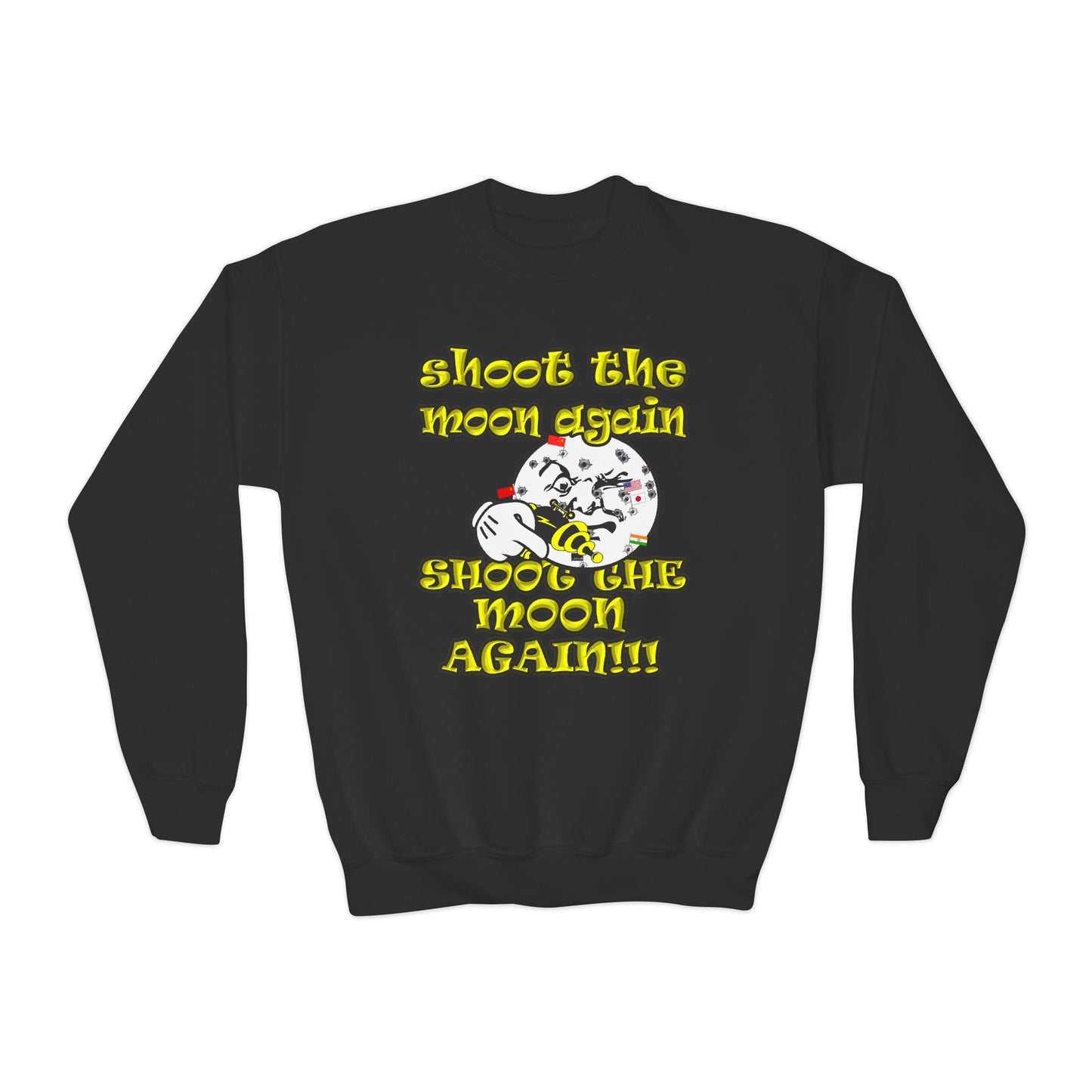 shoot the moon again - Youth Crewneck Sweatshirt