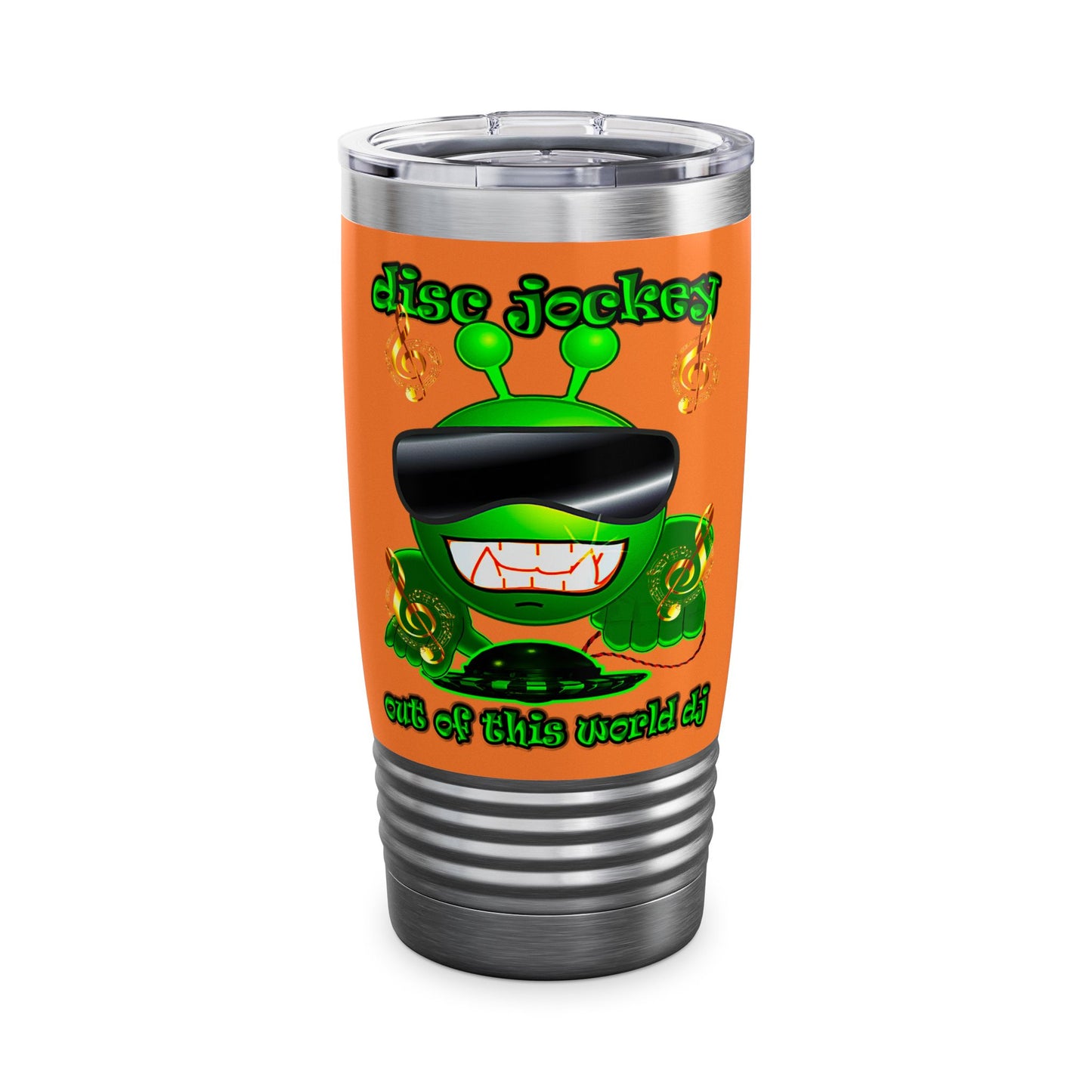 disc jockey - Ringneck Tumbler, 20oz (crusta)