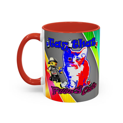 tag that - Accent Mug (rainbow split)