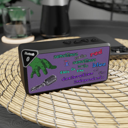 declaration of the independents - Jabba Bluetooth Speaker (light purple)