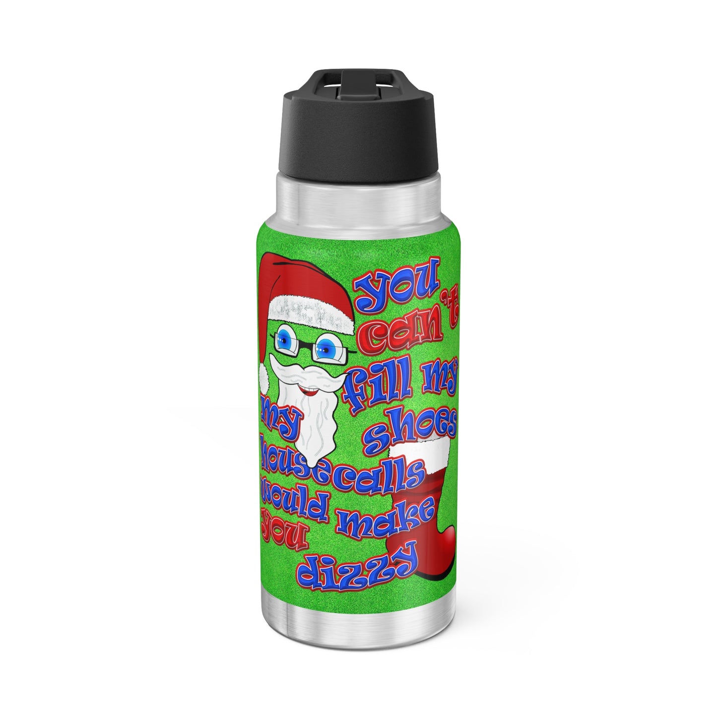 santa's shoes - Gator Tumbler, 32oz  (green turf)