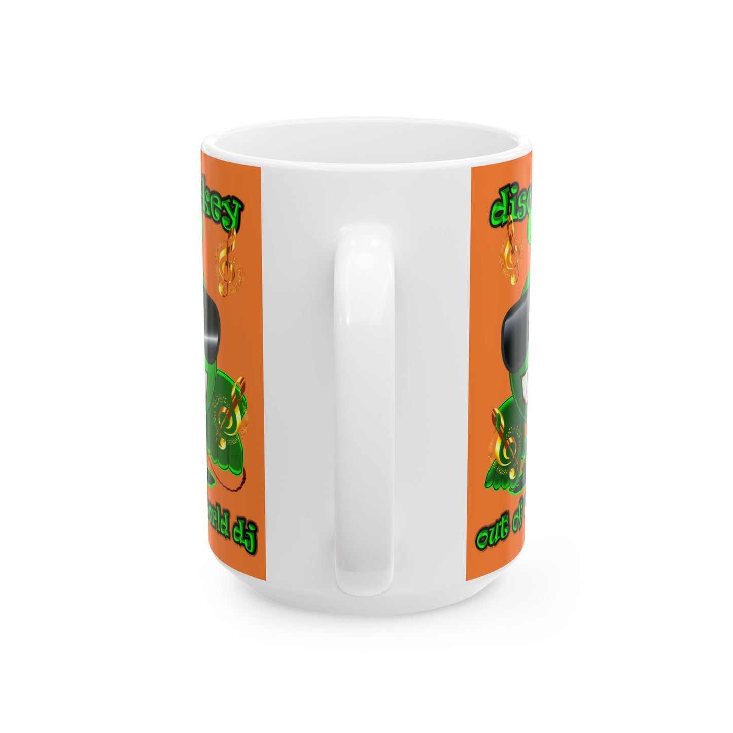 disc jockey - White Mug (crusta)