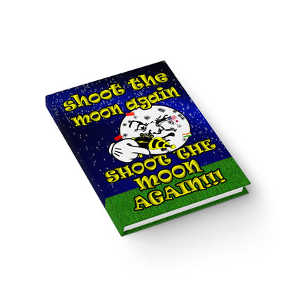 shoot the moon again - journal-lined ('snoops' background)