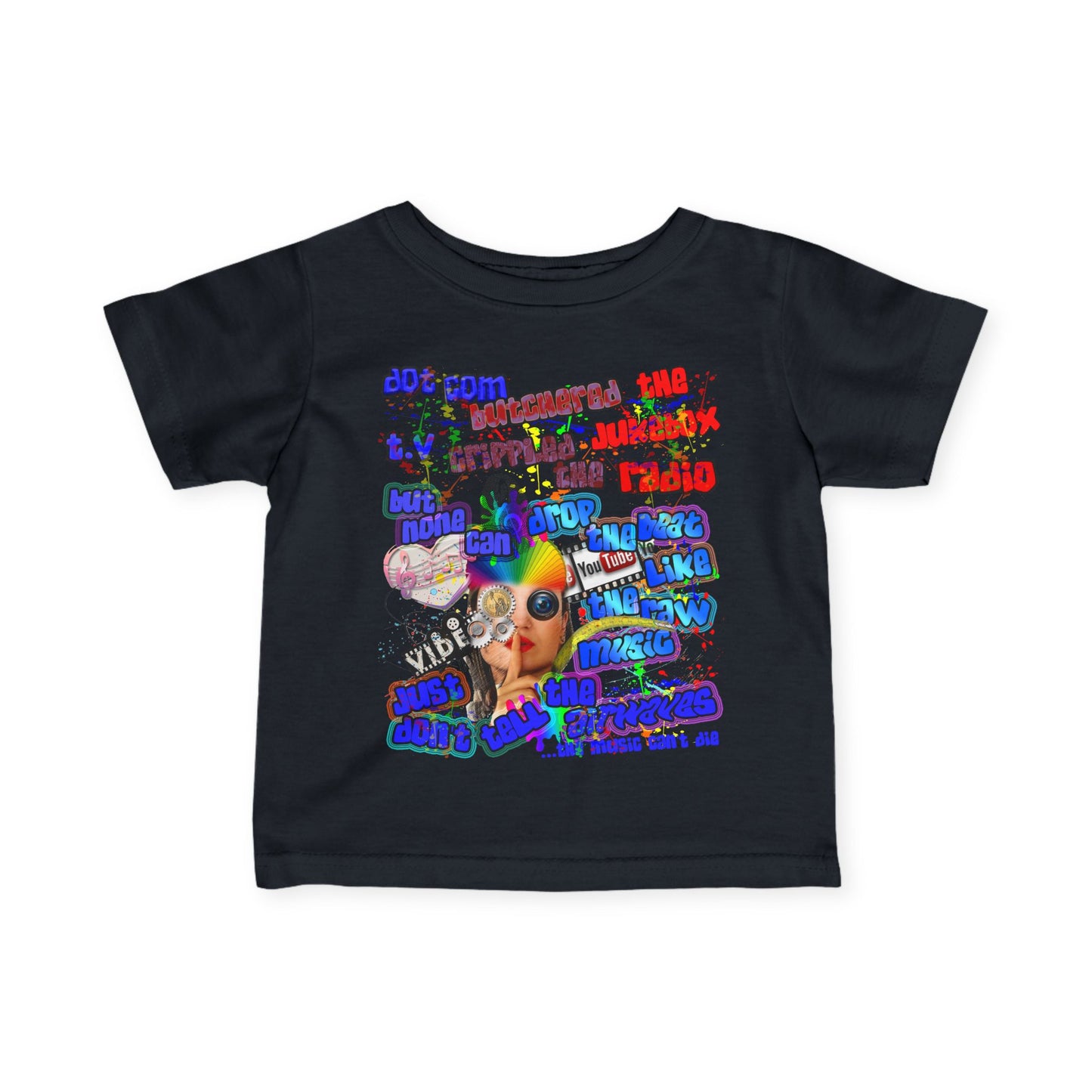 drop the beat - Infant Fine Jersey Tee