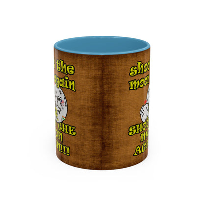 shoot the moon again - Accent Mug (brown papyrus)