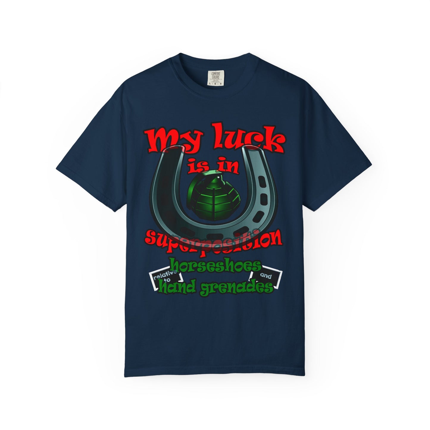 my luck - Unisex Garment-Dyed T-shirt