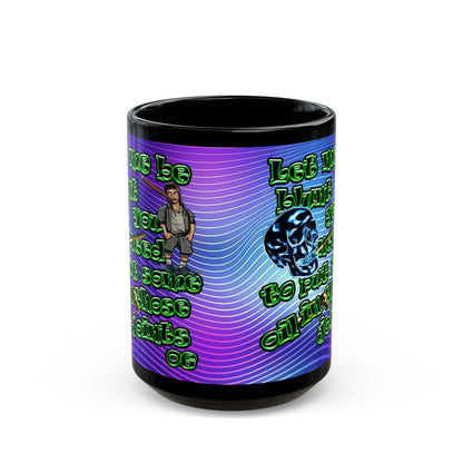 og - Black Mug (purple wave)