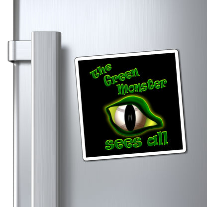 green monster - Magnets - (black)