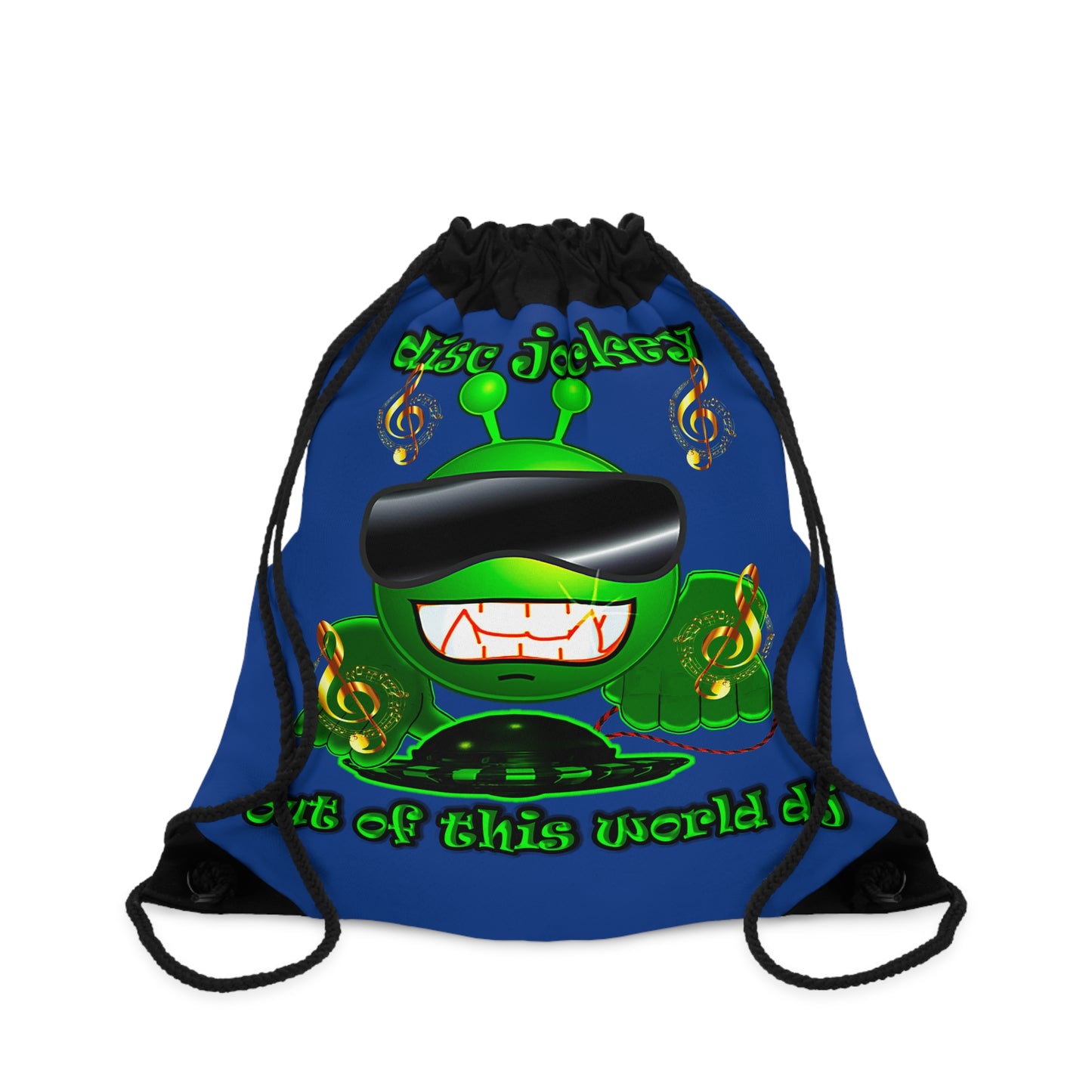 disc jockey - Drawstring Bag (dark blue)
