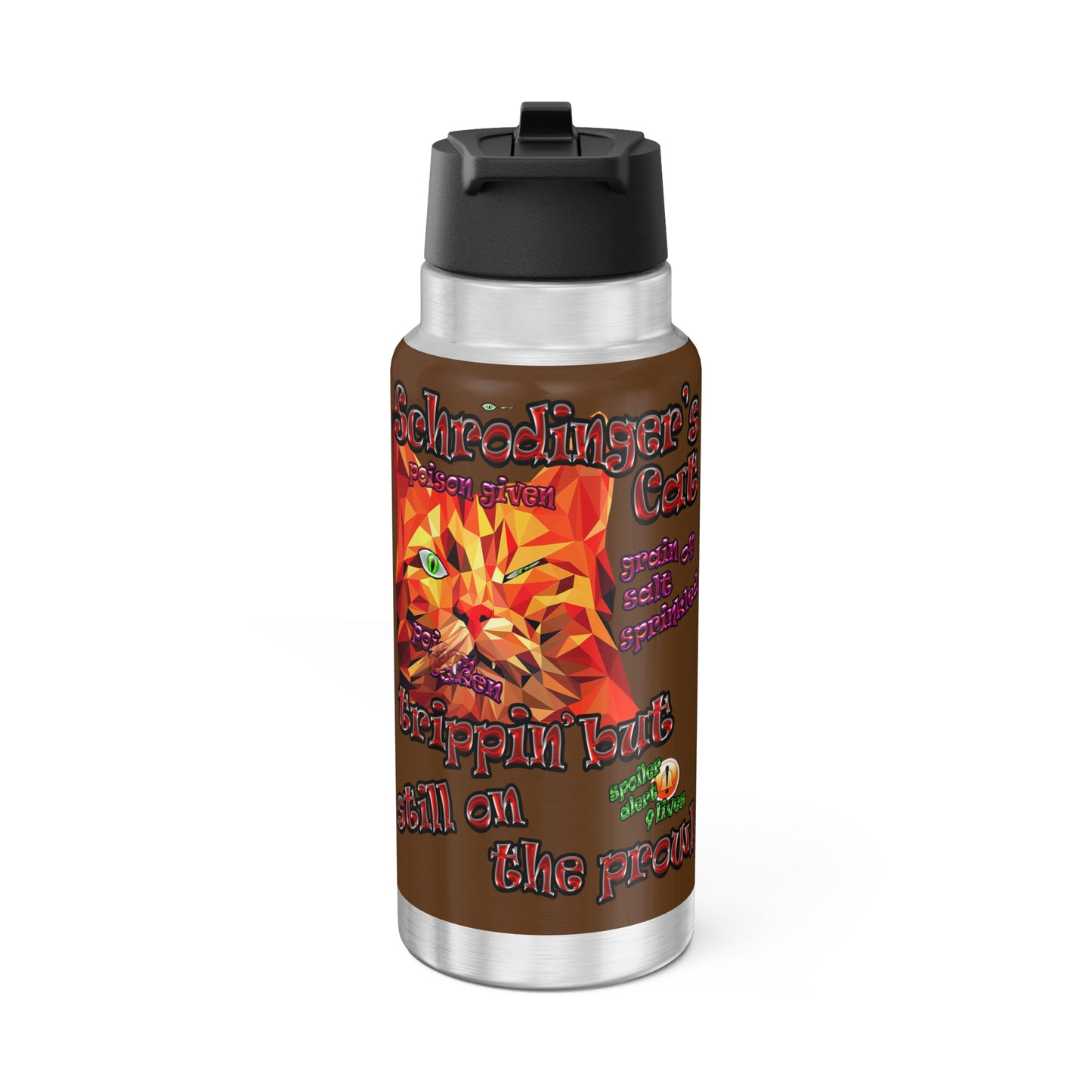 schrodinger's cat - Gator Tumbler, 32oz (brown)