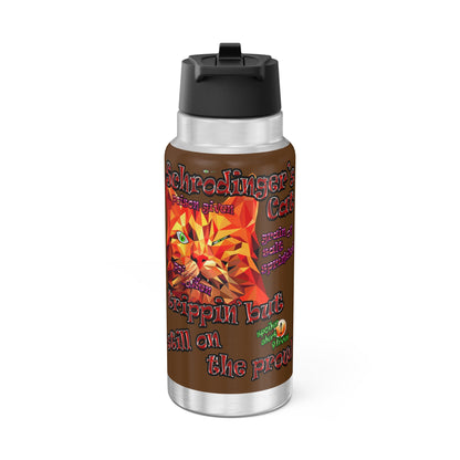 schrodinger's cat - Gator Tumbler, 32oz (brown)
