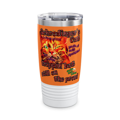 schrodinger's cat - Ringneck Tumbler, 20oz (crusta)