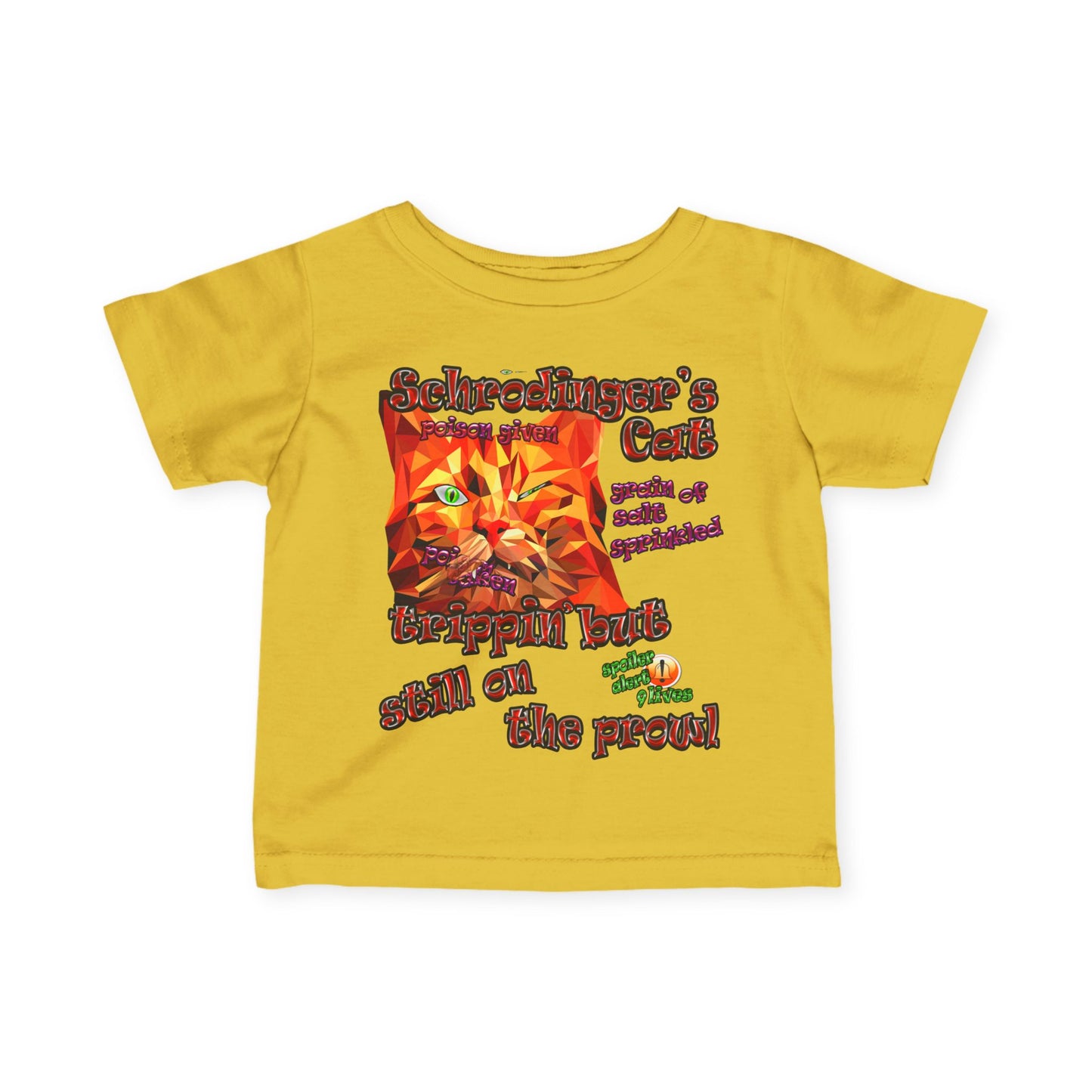 schrodinger's cat - Infant Fine Jersey Tee