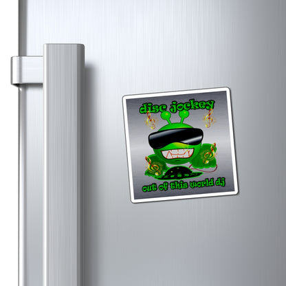 disc jockey - Magnets - (brushed nickel)