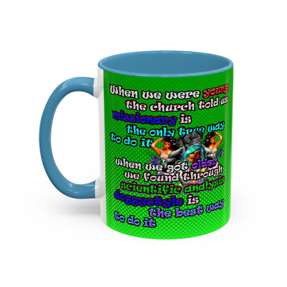 doggystyle - Accent Mug (logo green)