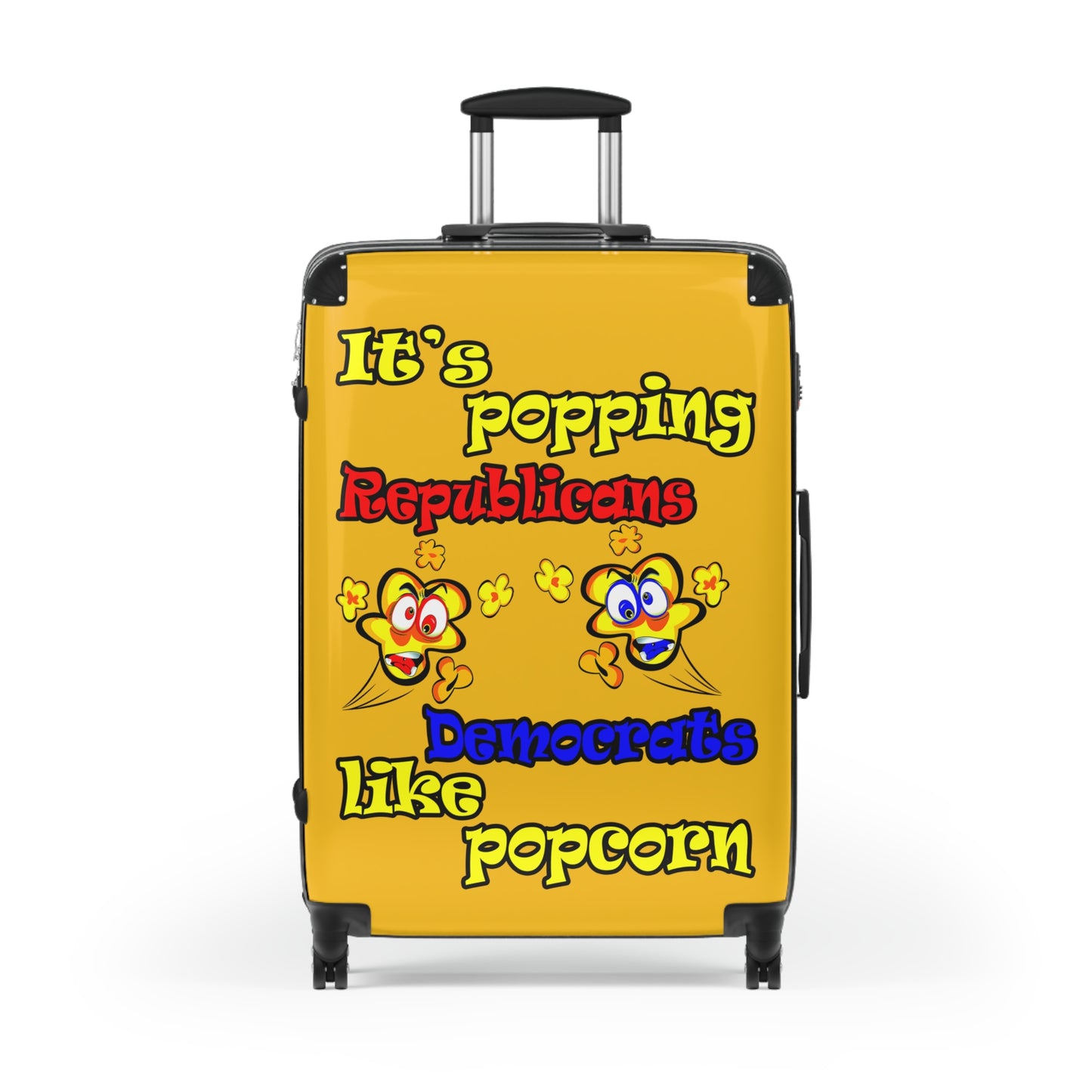 popping like popcorn - Suitcase (yellow)