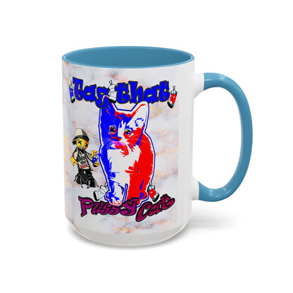 tag that - Accent Mug (white marble)