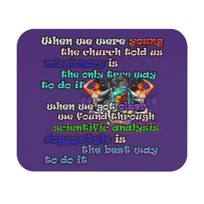doggystyle - Mouse Pad (Rectangle) (purple)