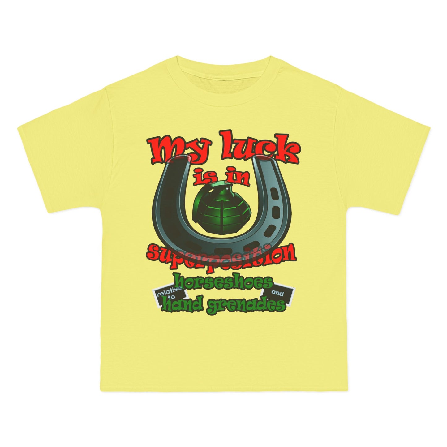 my luck - Beefy-T®  Short-Sleeve T-Shirt