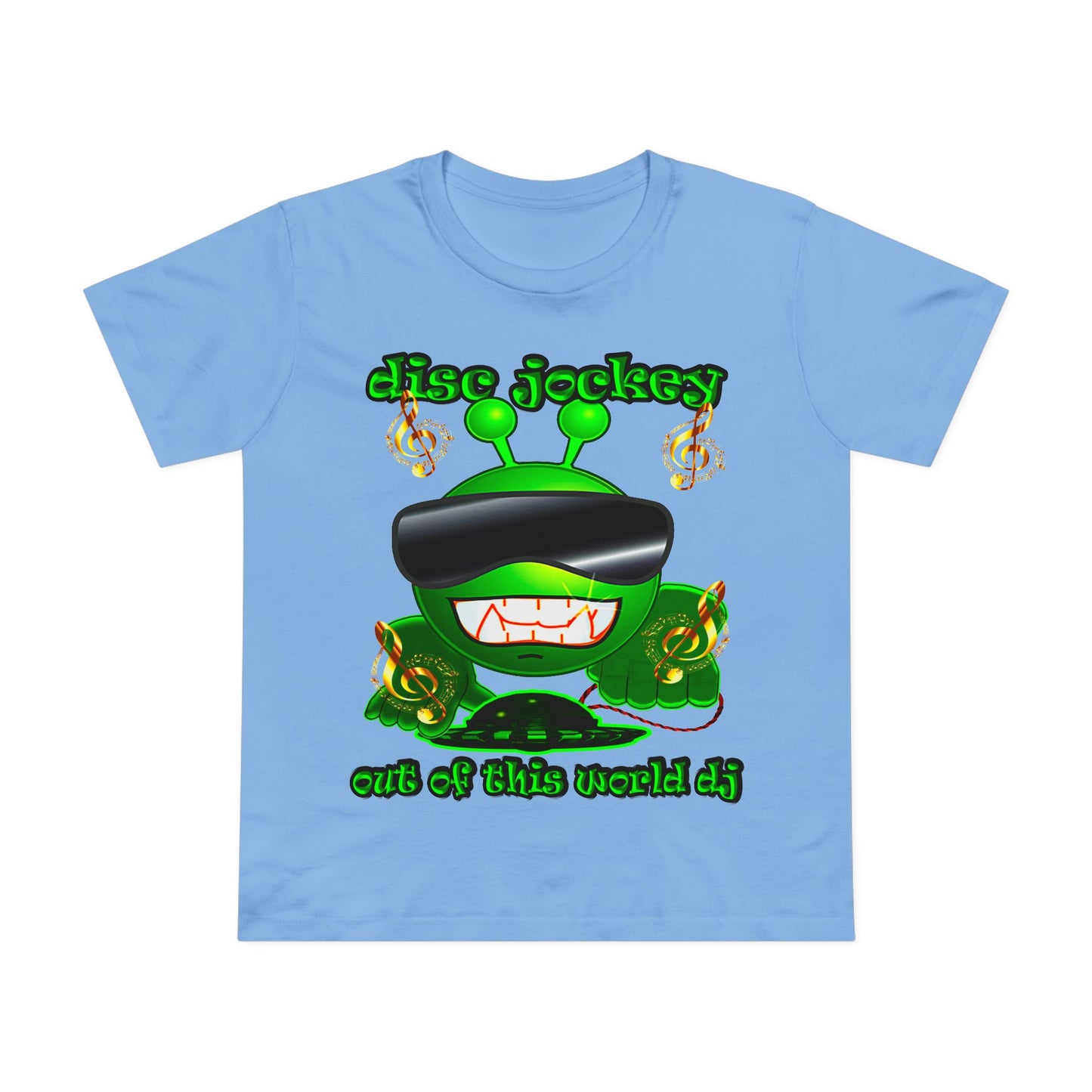 disc jockey - Women’s Maple Tee