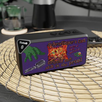 schrodinger's cat - Jabba Bluetooth Speaker (purple)