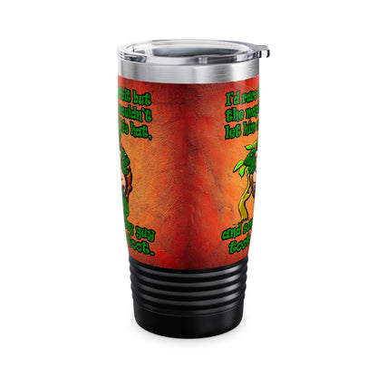 turtle race - Ringneck Tumbler, 20oz (burnt orange)