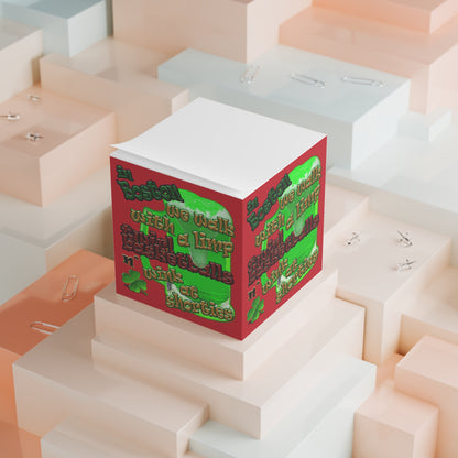 celtic's logo - note cube (dark red)