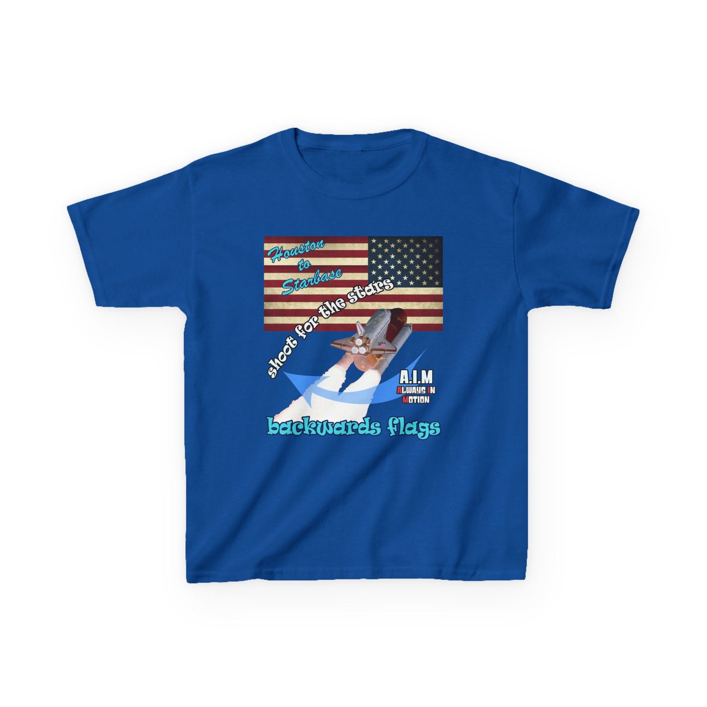 shoot for the stars - Kids Heavy Cotton™ Tee