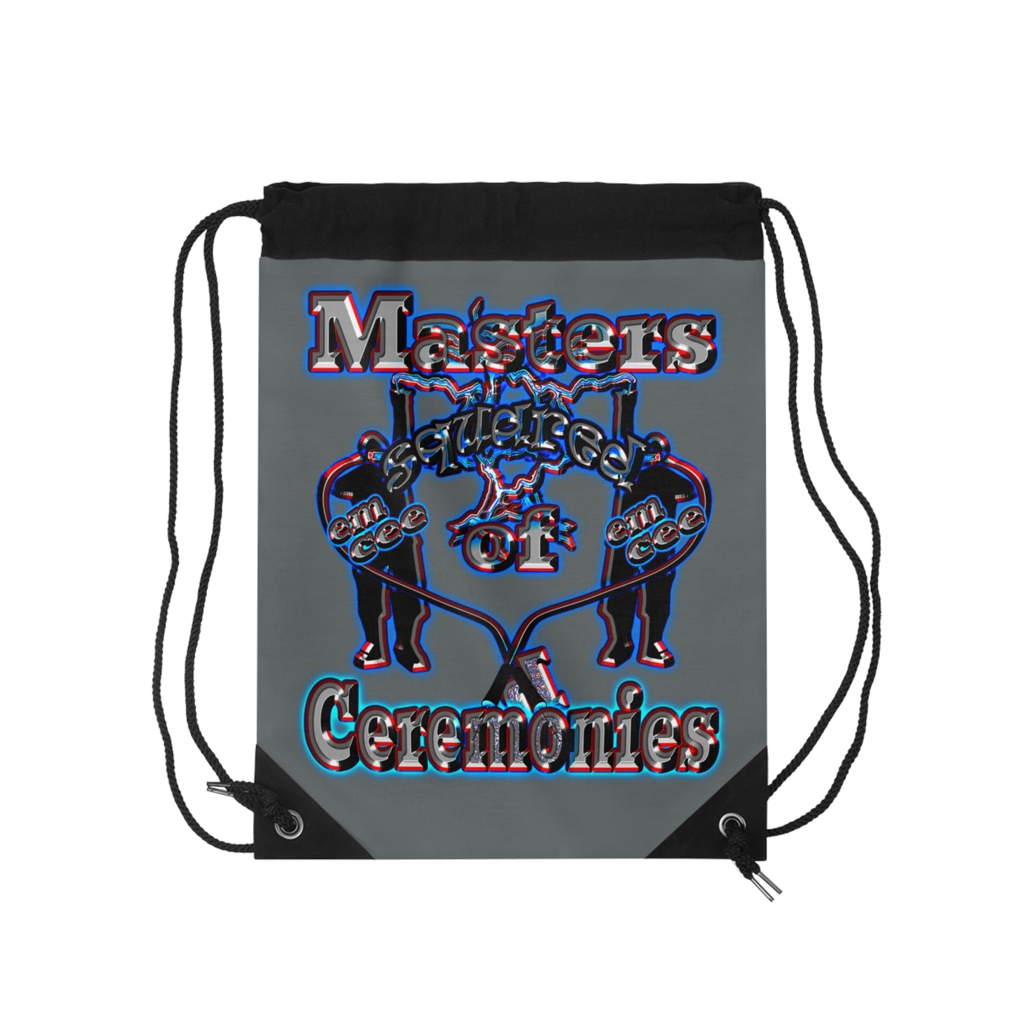 em cee squared - Drawstring Bag (dark grey)