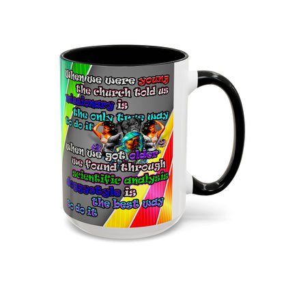doggystyle - Accent Mug (rainbow split)