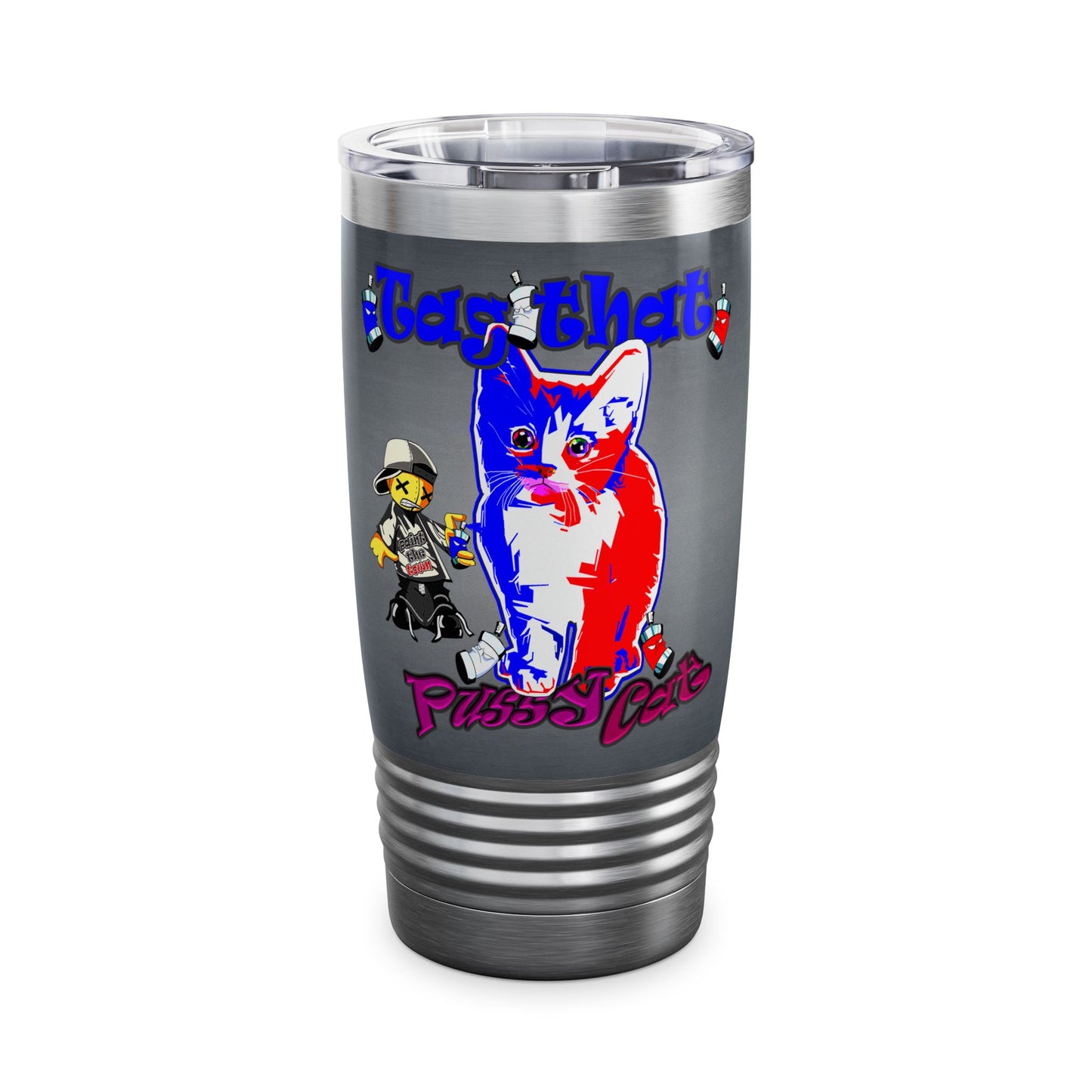 tag that - Ringneck Tumbler, 20oz (grey-light grey)