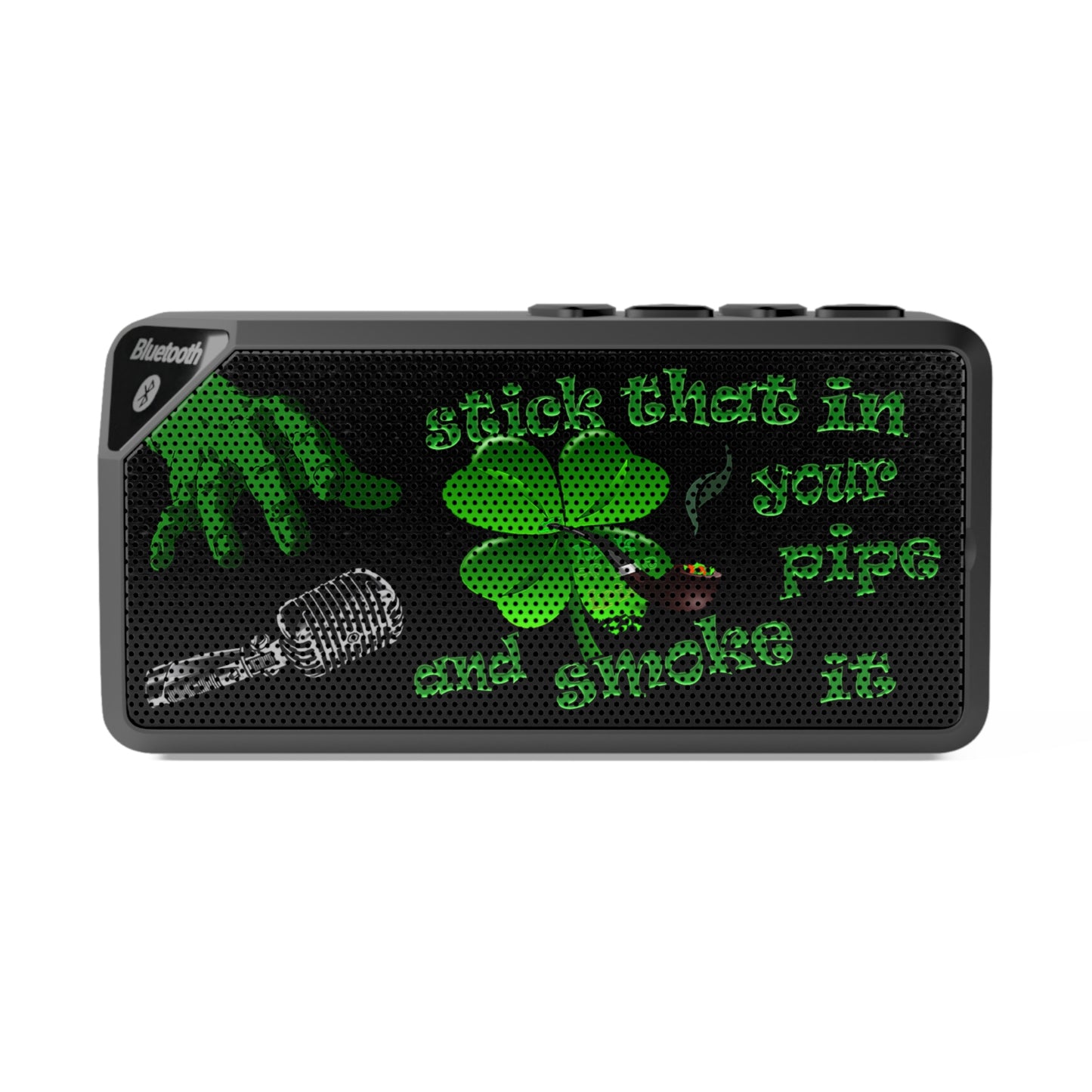 stick that in your pipe and smoke it - Jabba Bluetooth Speaker (black)