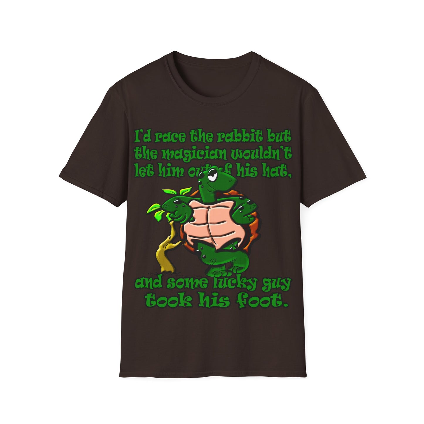 turtle race - Unisex Softstyle T-Shirt