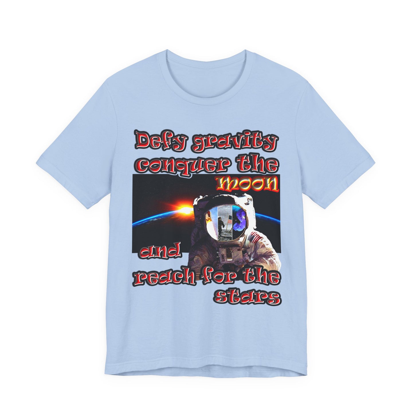 defy conquer reach - Unisex Jersey Short Sleeve Tee