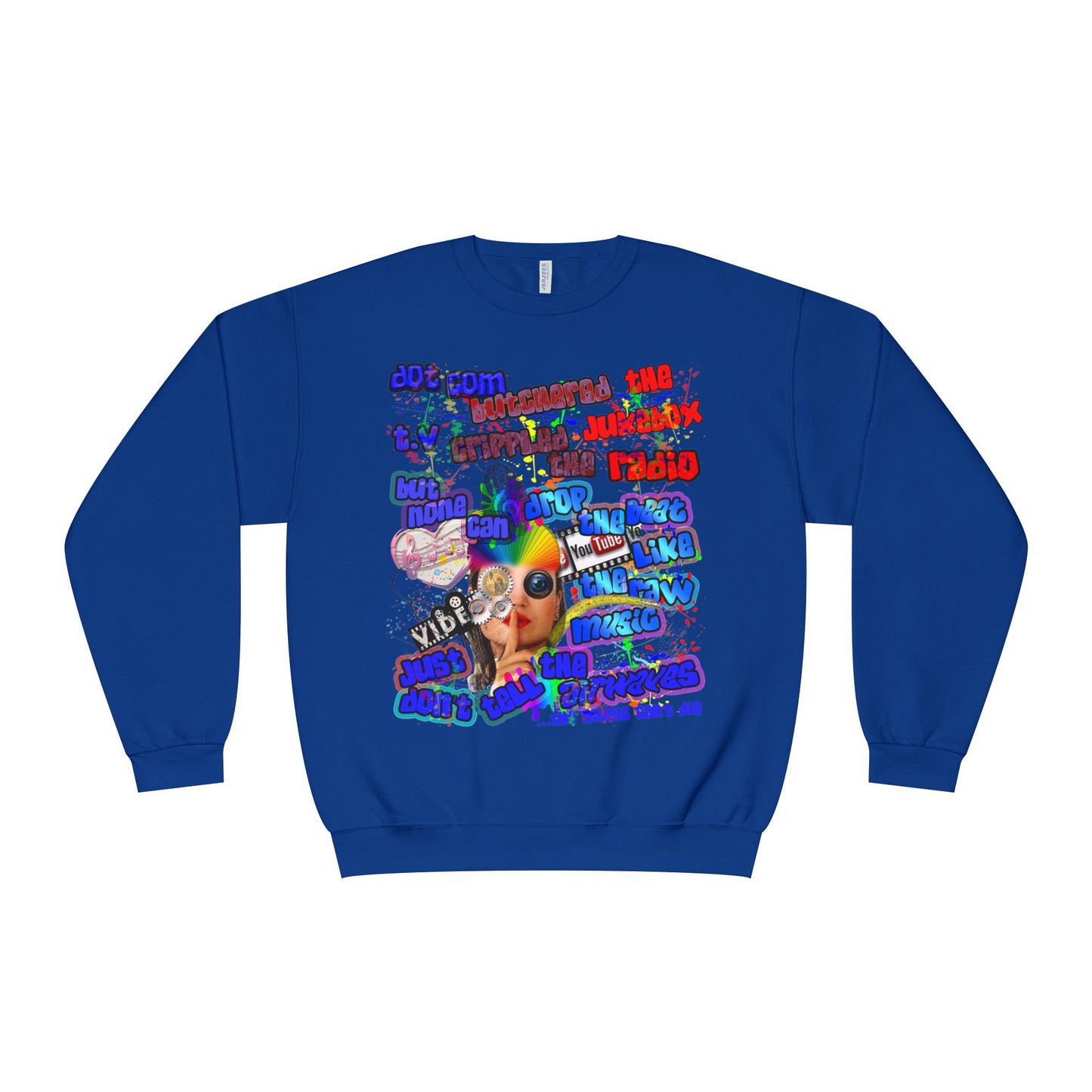 drop the beat - Unisex NuBlend® Crewneck Sweatshirt